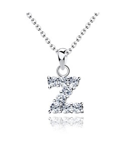 Necklace Silver Z Shape SSLPE-Z